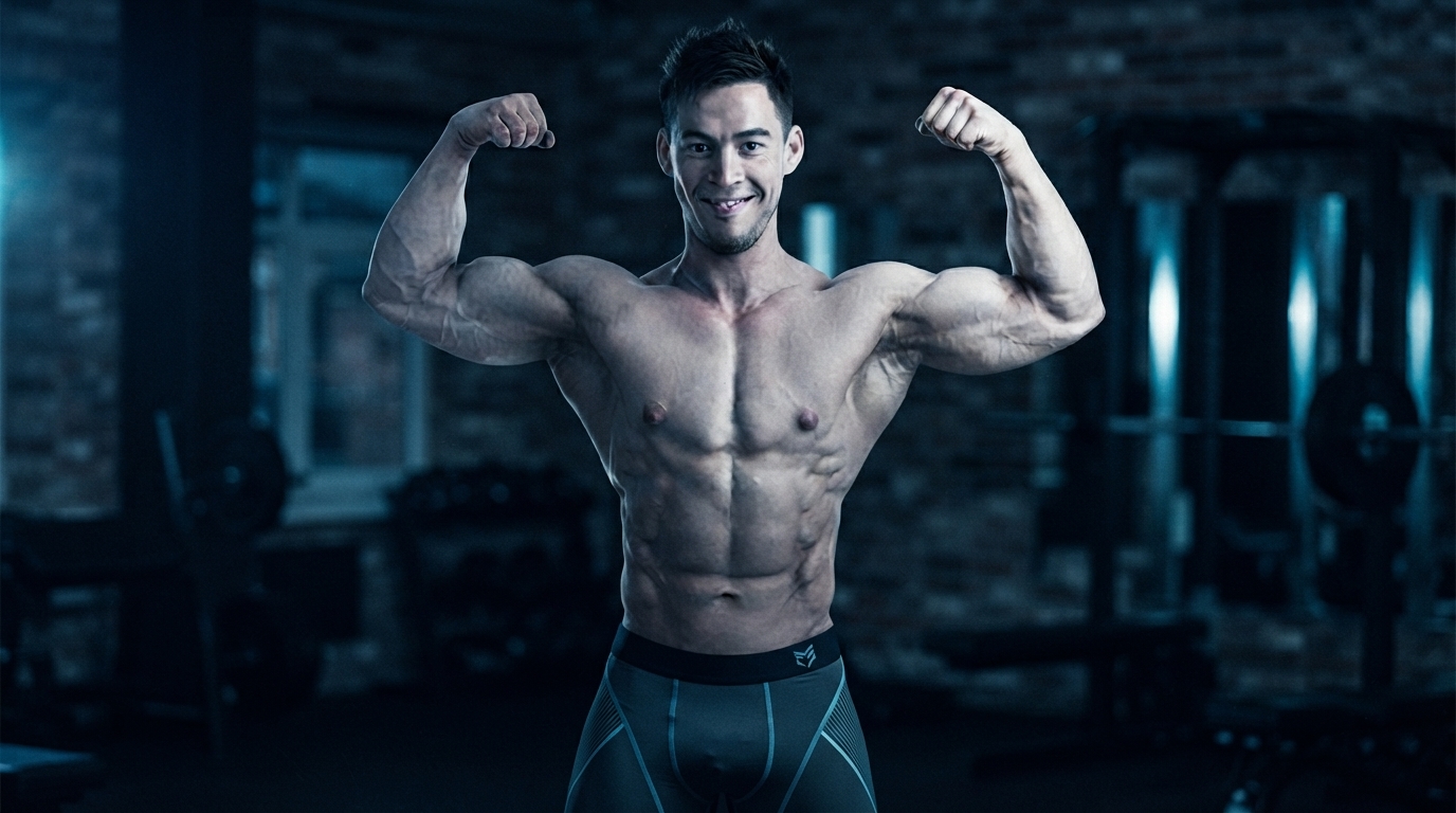 Editorial illustration for Beyond mTOR: How AMPK and Myostatin Shape Muscle Growth
